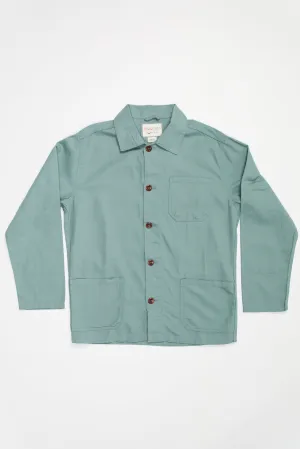 3001 Button Overshirt | Eucalyptus