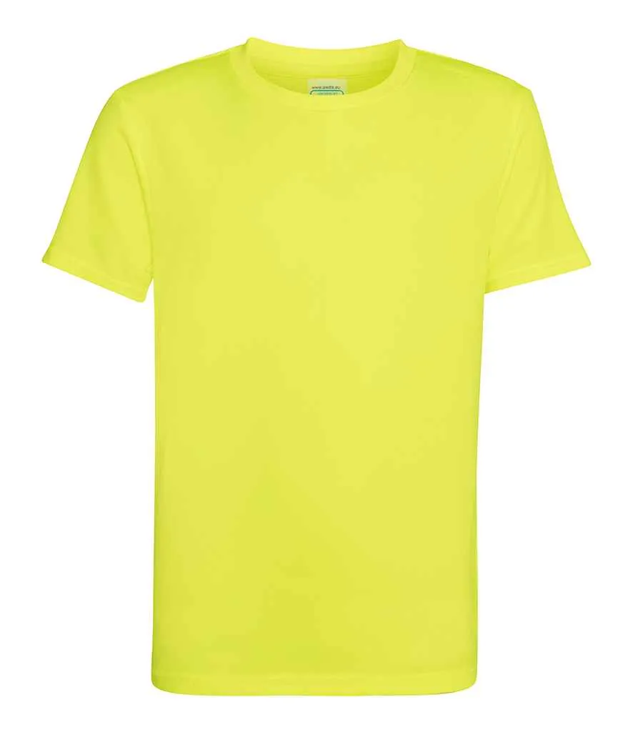 AWDis Cool T-Shirt (Childrens) - Green, Yellow