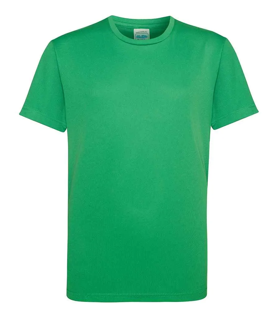 AWDis Cool T-Shirt (Childrens) - Green, Yellow