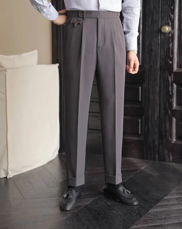 British outfit elegant trousers