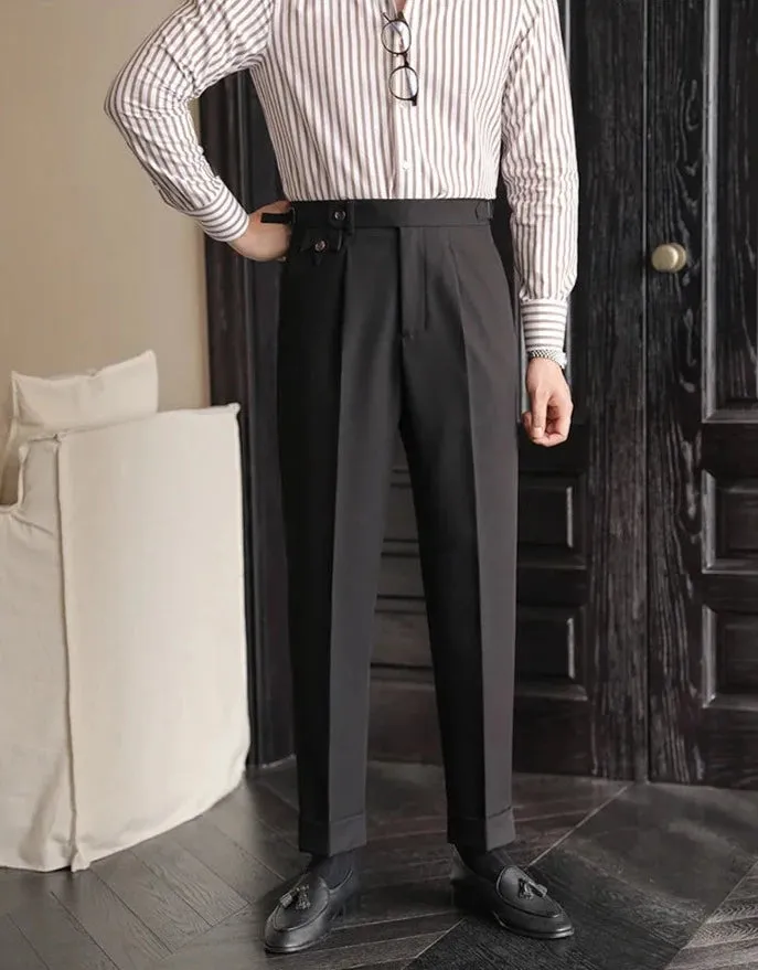 British outfit elegant trousers