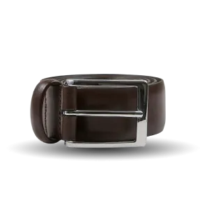 Chocolate Calf Leather 35mm Belt