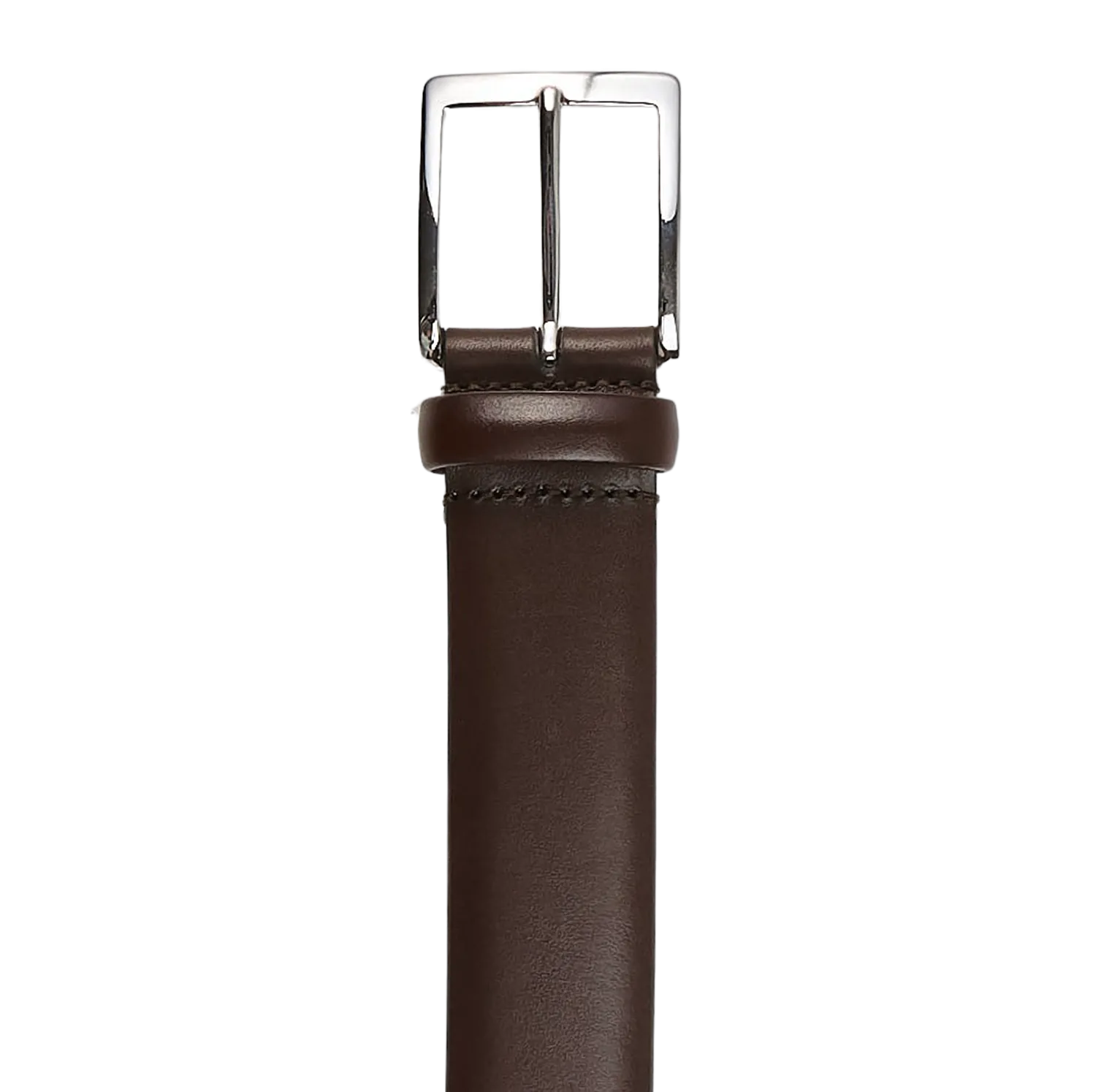 Chocolate Calf Leather 35mm Belt