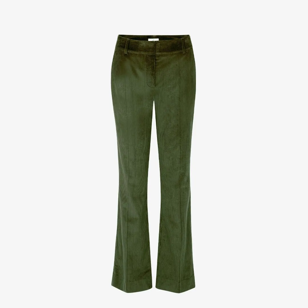 ClaraFV 837 Dark Green Corduroy