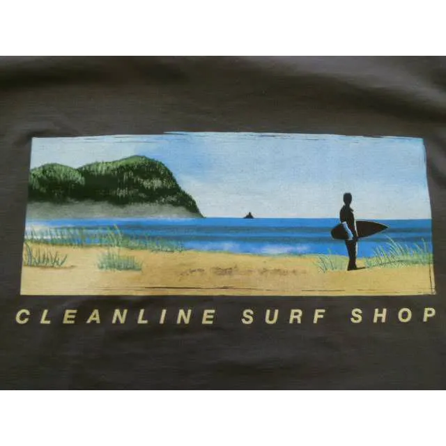 Cleanline Mural Zip Hoodie - Charcoal