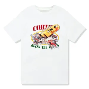 Corteiz Car Crash White T Shirt