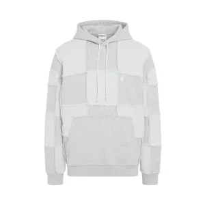 Cross Inside Out Comfy Hoodie in Melange Grey