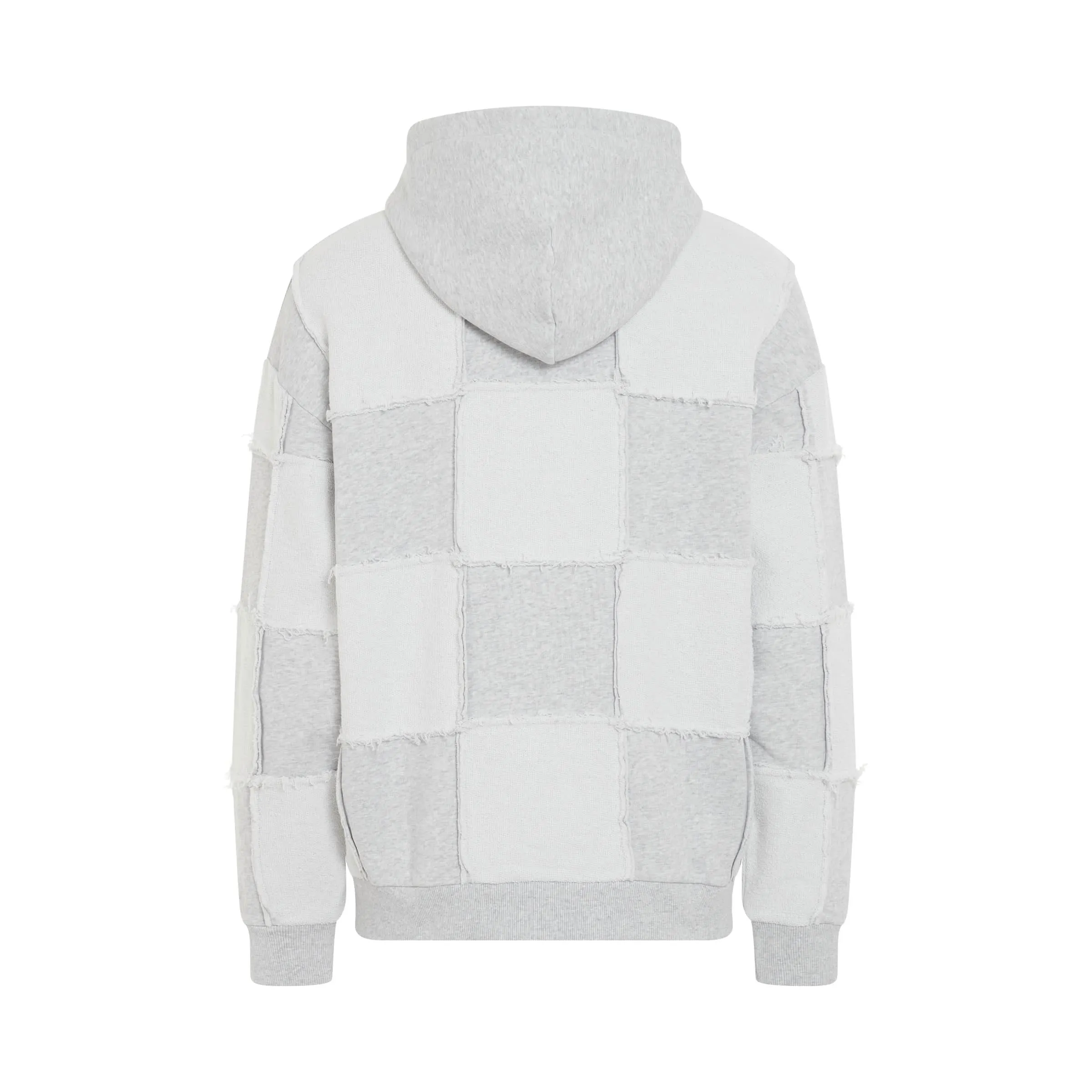 Cross Inside Out Comfy Hoodie in Melange Grey