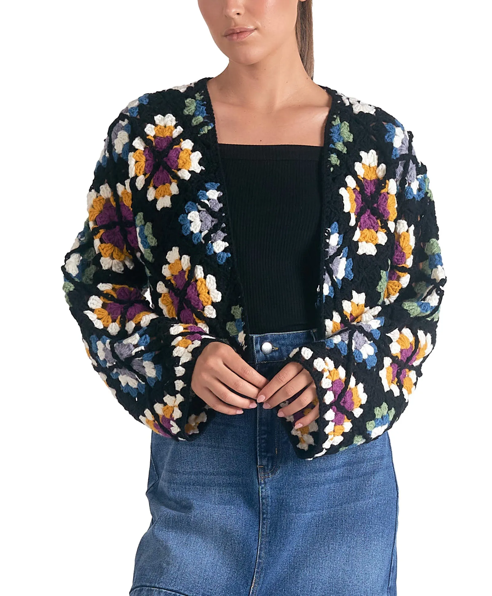 Elan Crochet Pattern Cardigan