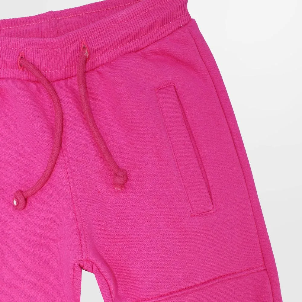 Fuchsia Fleeced Sweatpants