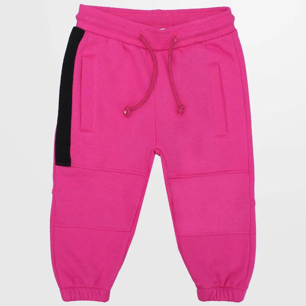 Fuchsia Fleeced Sweatpants