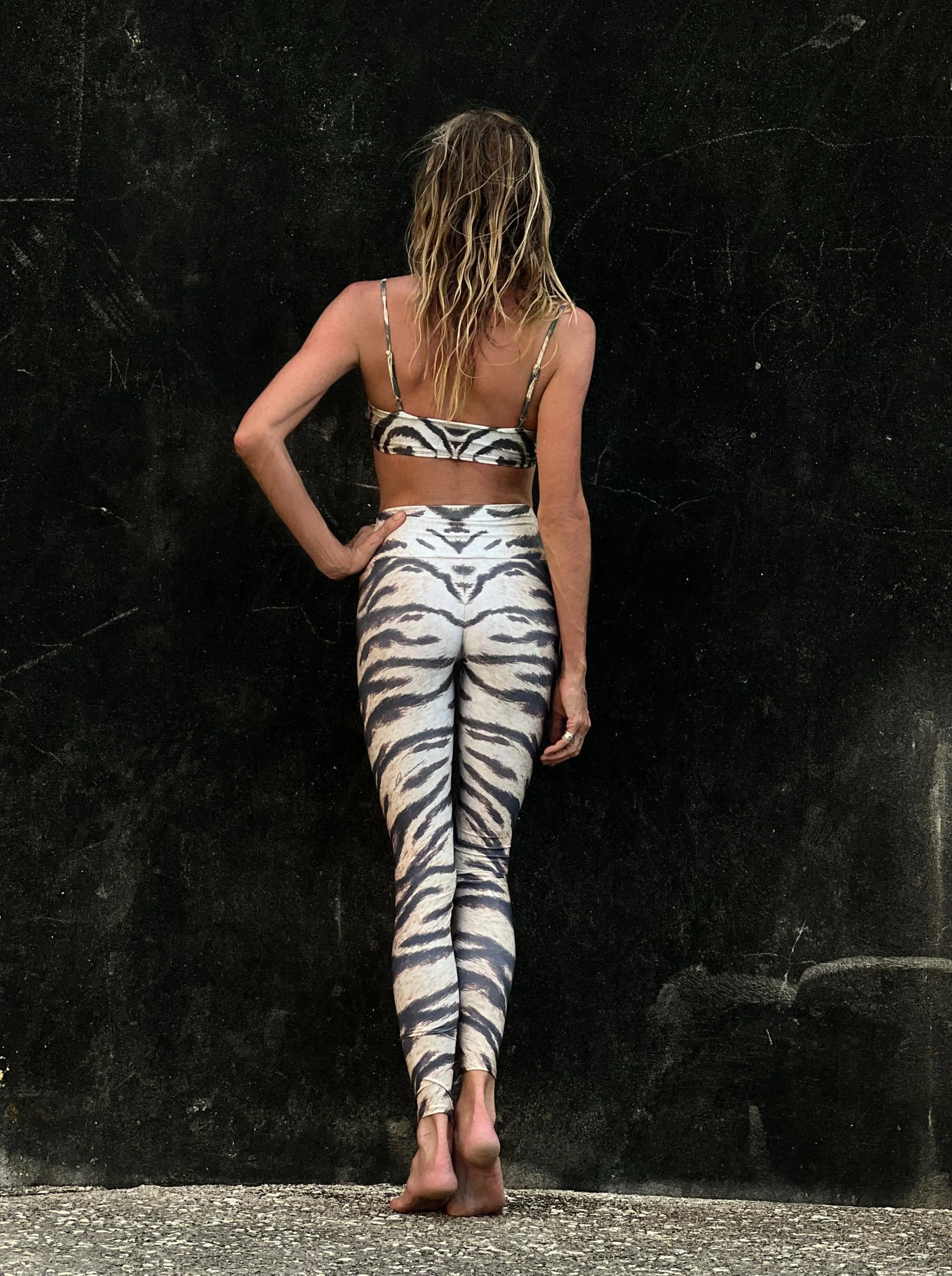 Giselle Leggings Faded Tiger