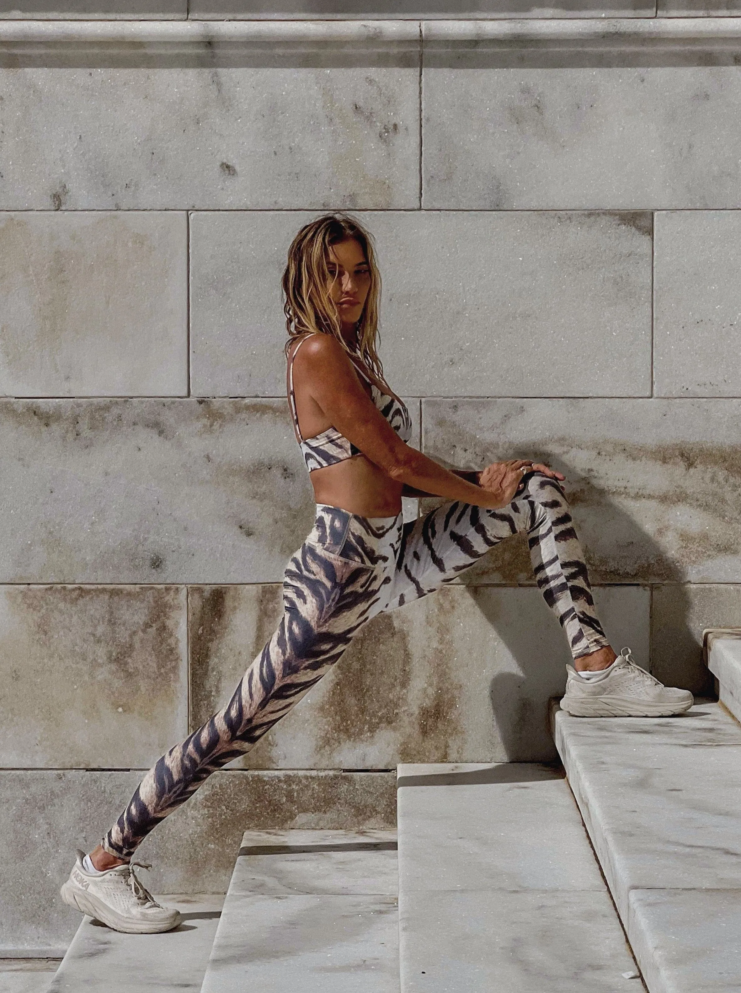 Giselle Leggings Faded Tiger