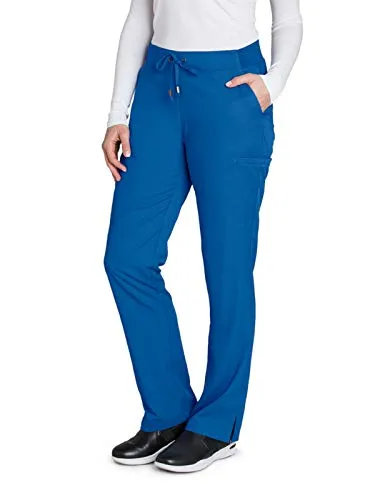 Grey's Anatomy 4277 6-Pocket Flat Front Pant for Women– Modern Fit Medical Scrub Pant