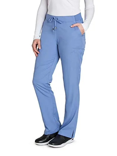 Grey's Anatomy 4277 6-Pocket Flat Front Pant for Women– Modern Fit Medical Scrub Pant