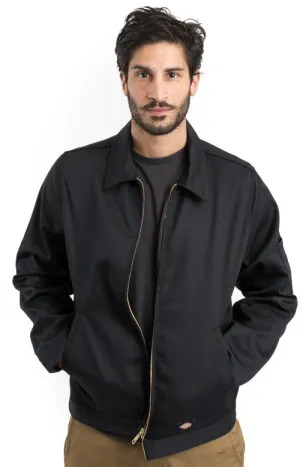 (JT75BK) Unlined Eisenhower Jacket - Black