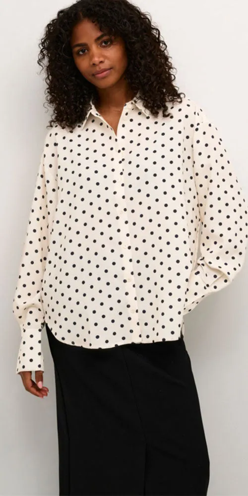 Kaffe Polka Dot Shirt