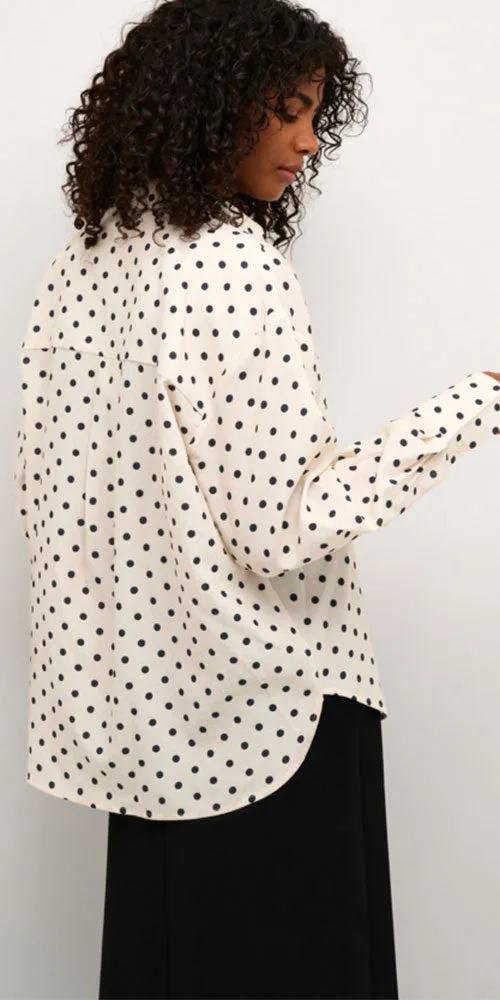 Kaffe Polka Dot Shirt