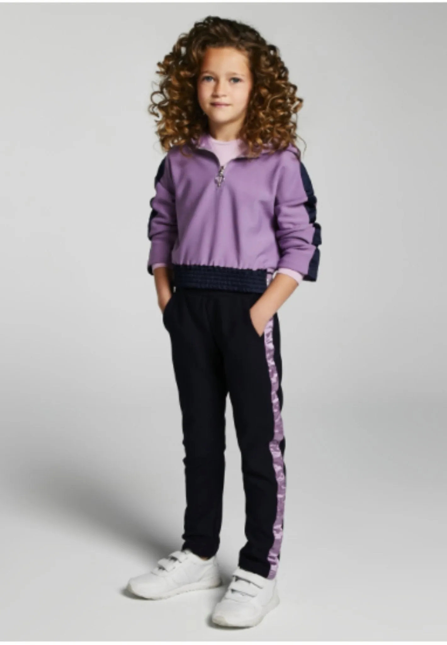 Mayoral Girls Purple 2 Piece Tracksuit