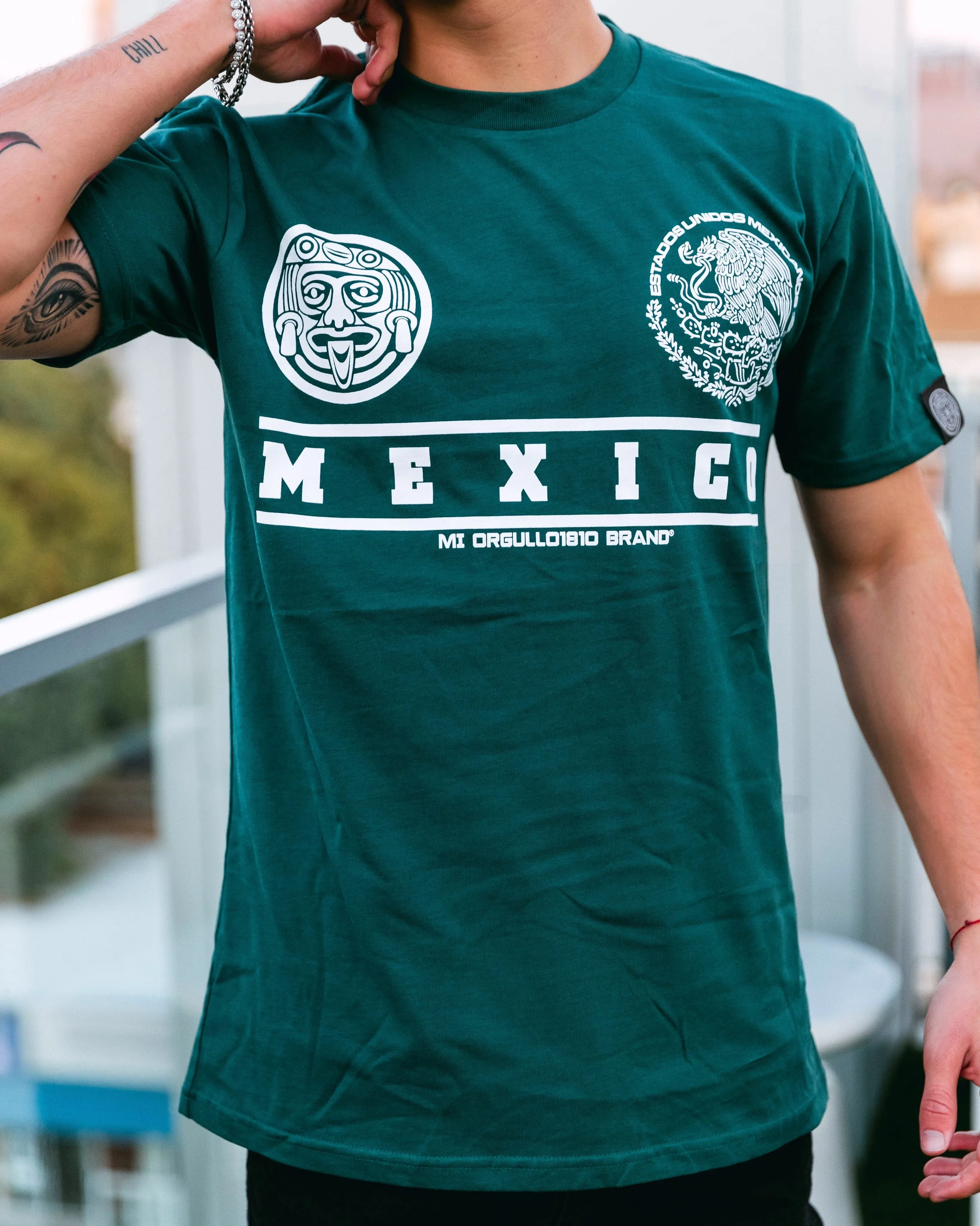 MI PATRIA GREEN T-SHIRT