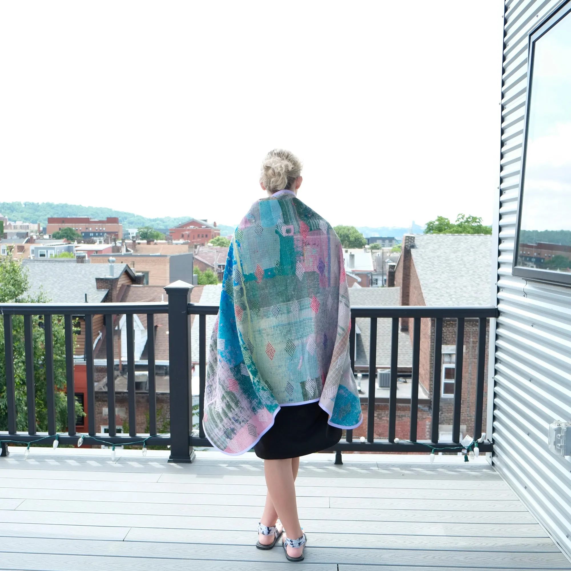 Nellie Poncho/ Blanket 012