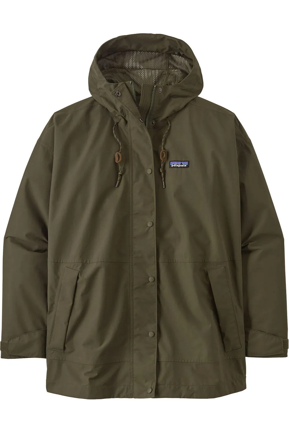 Patagonia Women's Outdoor Everyday Rain Jacket Basin Green