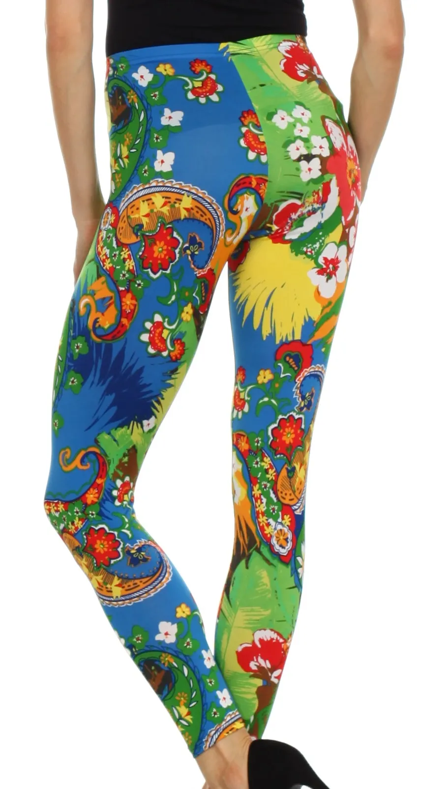 Sakkas Graphic Print Fashion Leggings