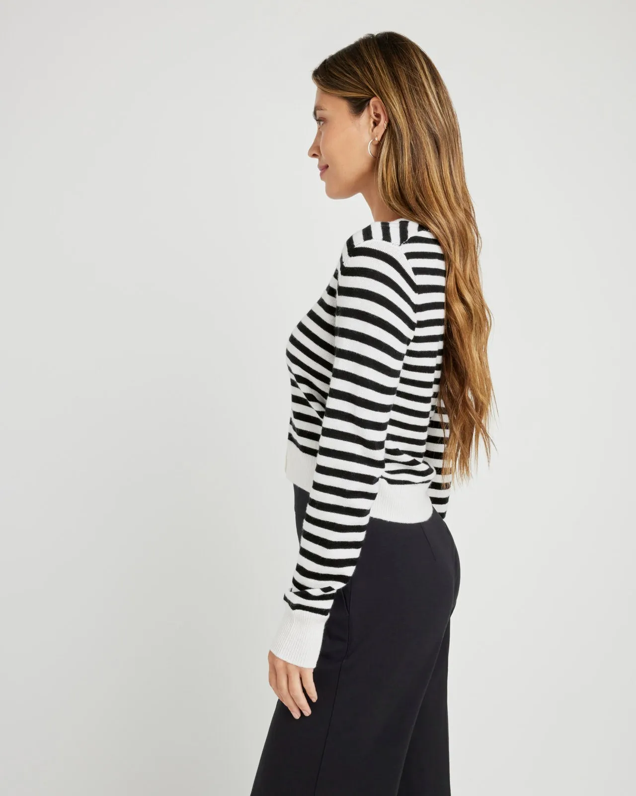 Santina Stripe Cardigan