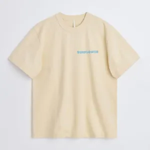 Sunflower MASTER LOGO TEE SS Vanilla SS24