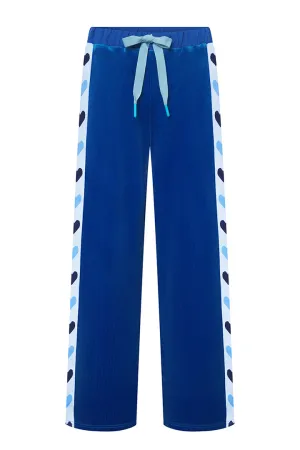 Svea Pants - Blue Hearts