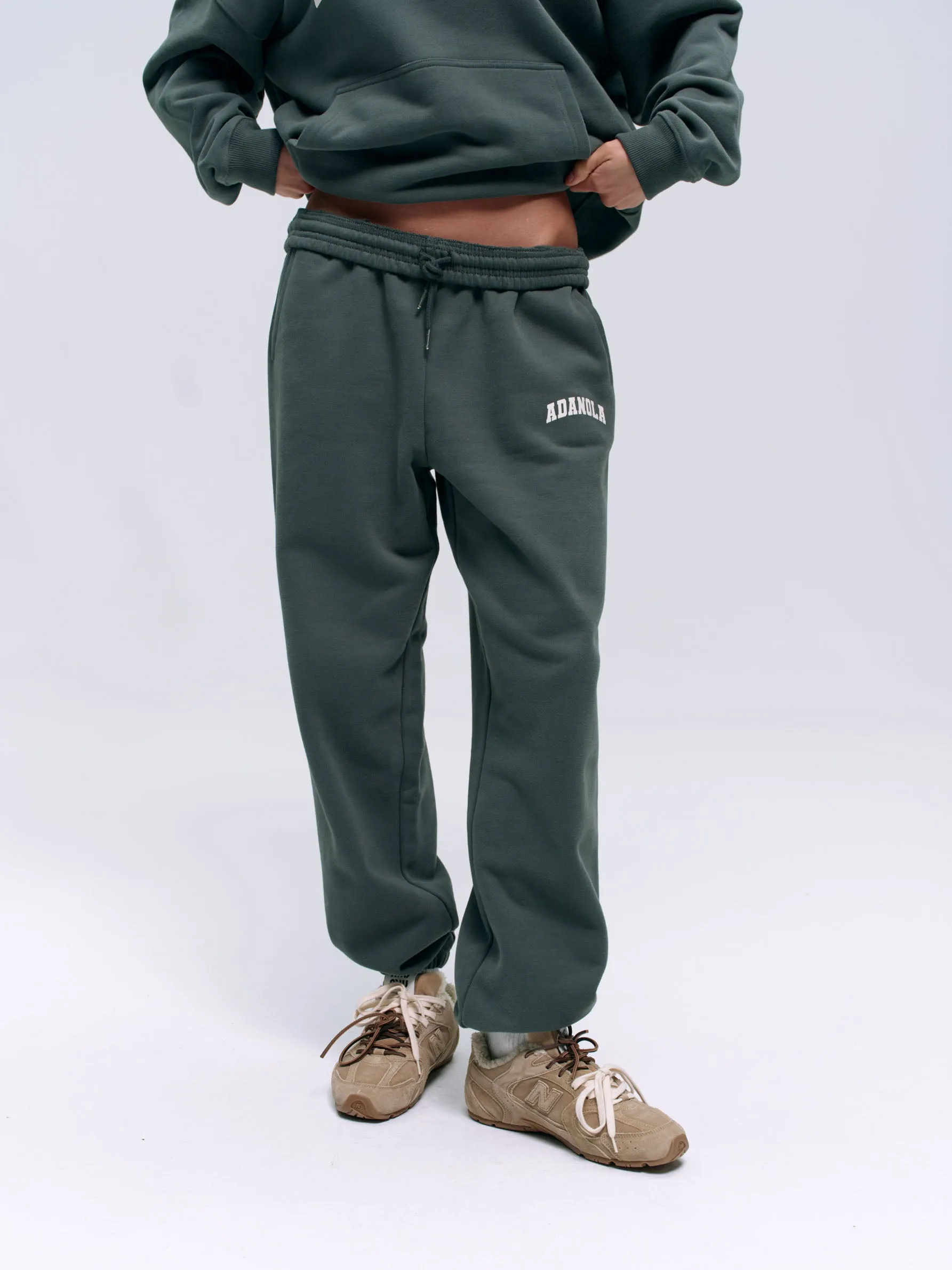 Varsity Sweatpants - Sea Green