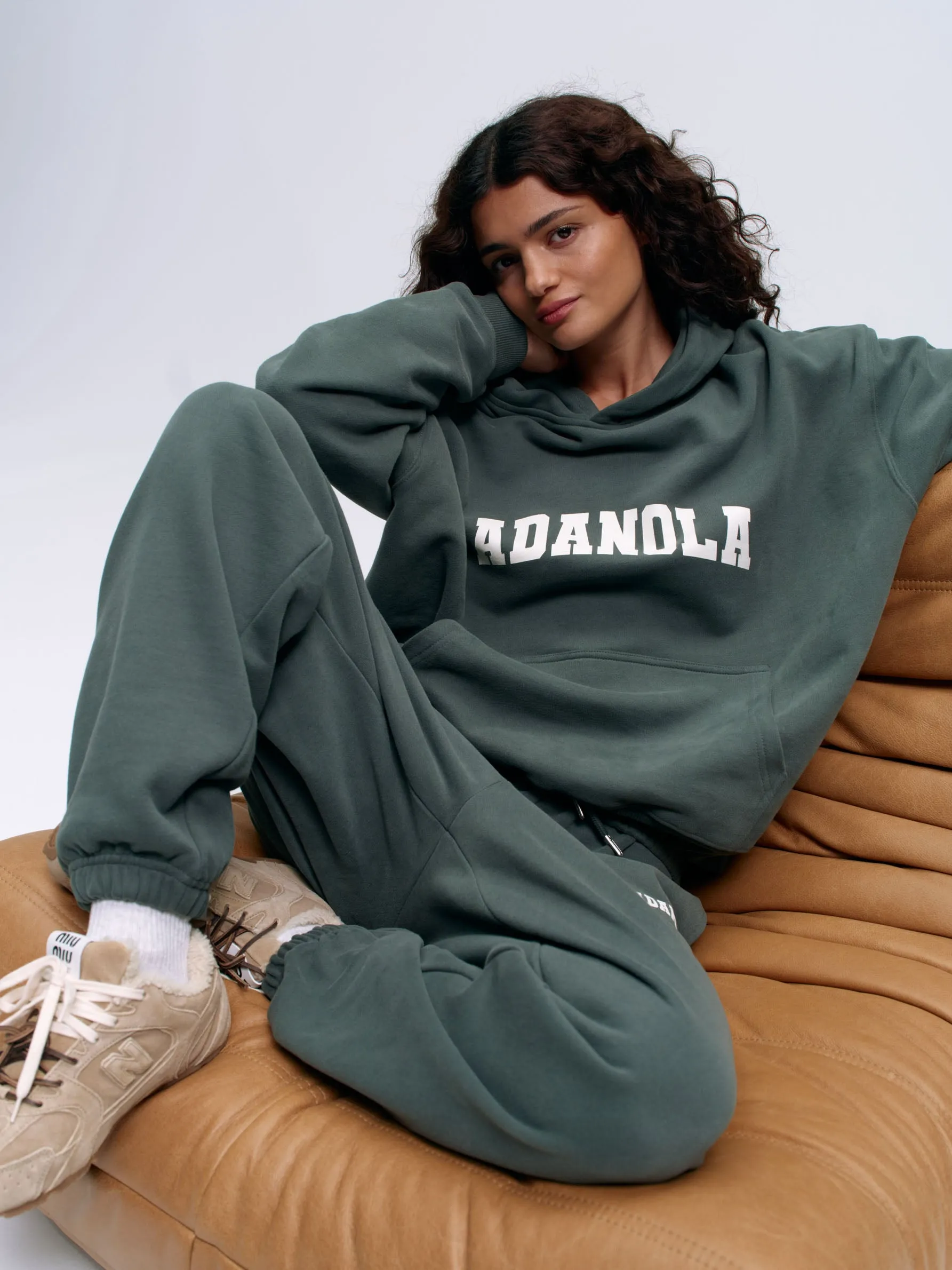 Varsity Sweatpants - Sea Green