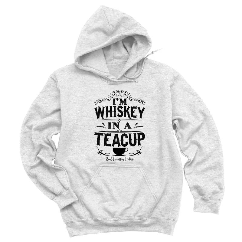 Whiskey In A Teacup Black Print Hoodies & Long Sleeves