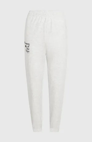 Women of the Wave Sweatpants | White Melange