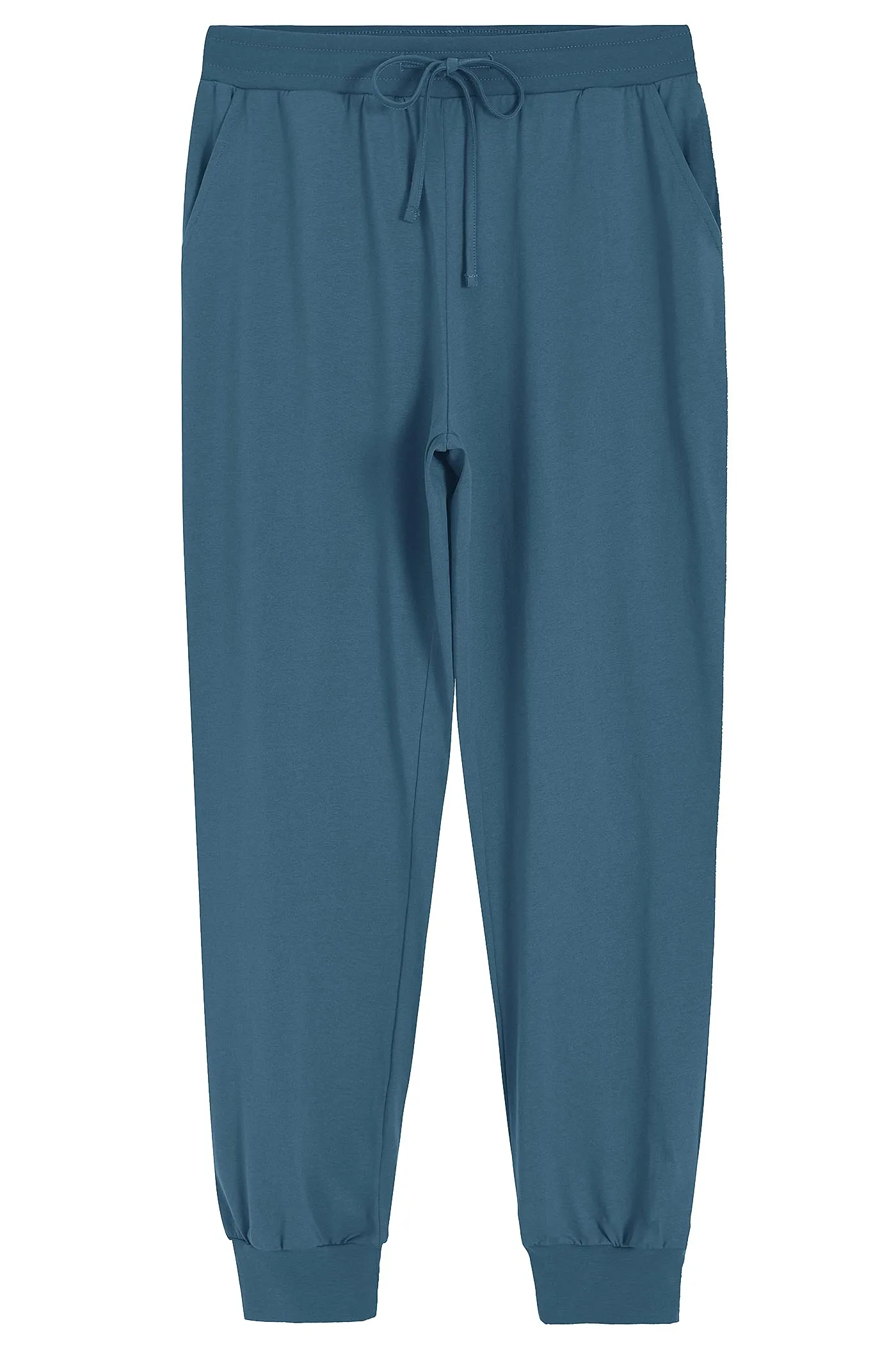 Women's Cotton Pajama Joggers Knit Lounge Pants