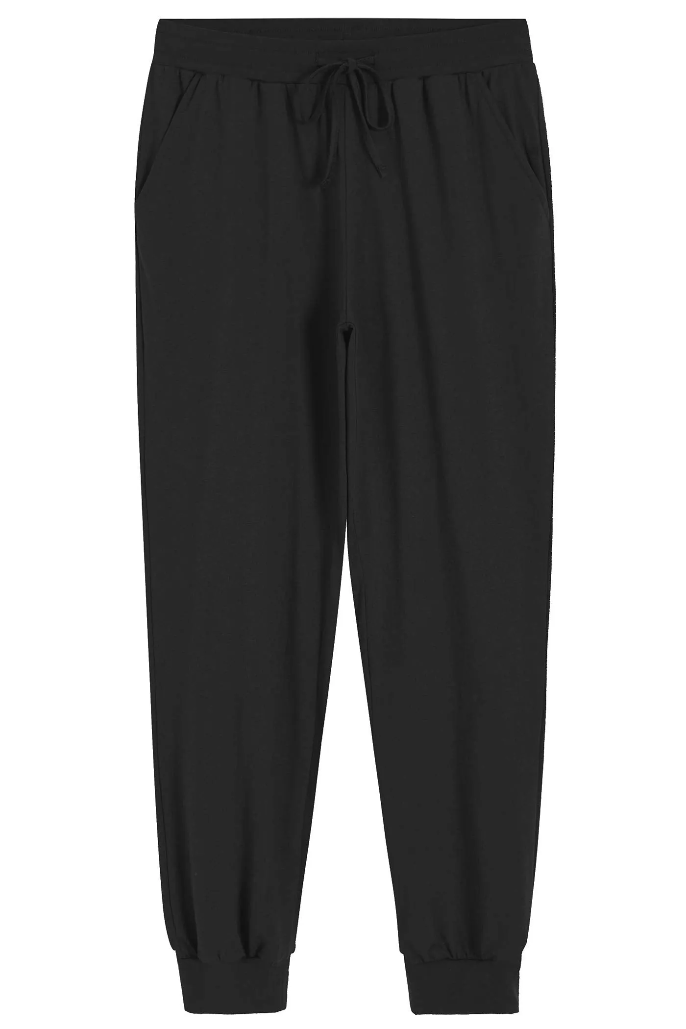 Women's Cotton Pajama Joggers Knit Lounge Pants